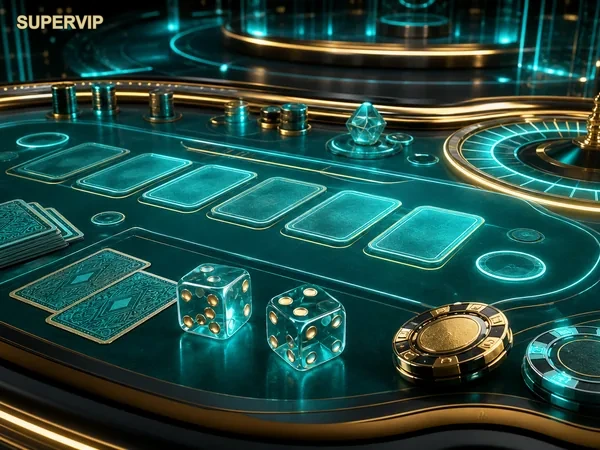 Promosi dan kategori permainan Supervip di halaman utama